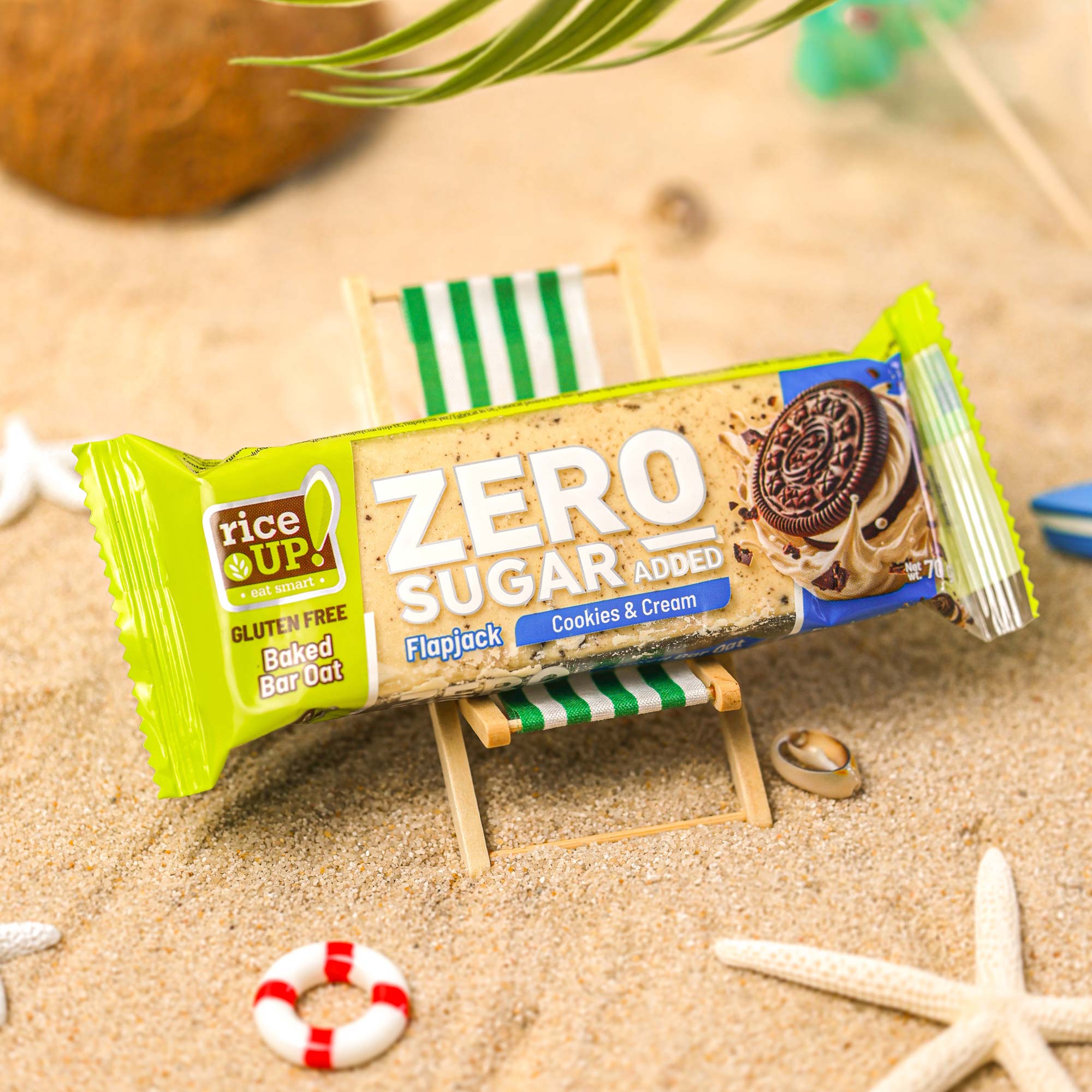 ZERO SUGAR Flapjack Cookies and Cream, 12x70g – FitSpo Nutrition