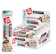 Lo Carb Protein Bar 20g protein, Stracciatella, 12x60g