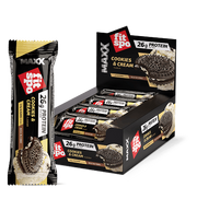 Protein Bar Maxx 26g protein, Cookies and Cream, 12x75g