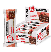 Protein bar Power 17g protein, Berry and chocolate, 12x55g