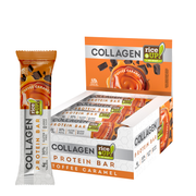 RiceUP! Collagen Protein Bar, Toffee Caramel 12x50g