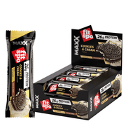 Protein Bar Maxx 26g protein, Cookies and Cream, 12x75g