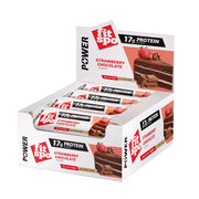 Protein bar Power 17g protein, Berry and chocolate, 12x55g