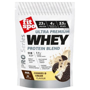 Whey Protein Powder Pro 23g Protein, Cookies and Cream, 1x908g