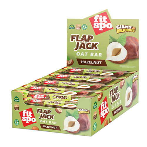 Flapjack with Hazelnuts, 12x80g