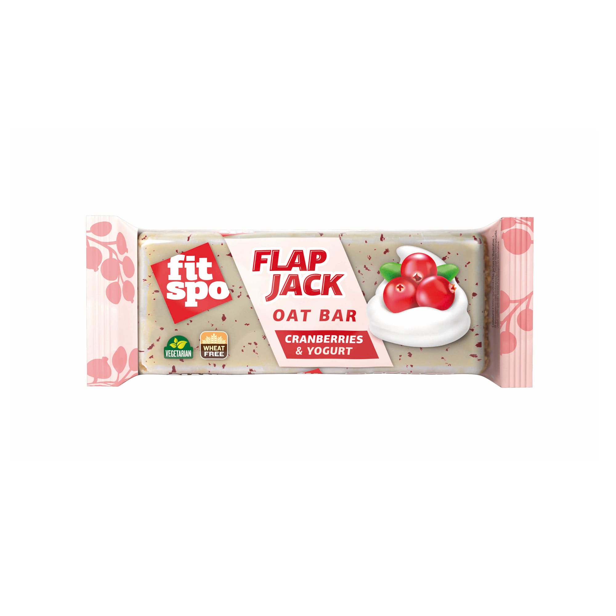 Flapjack Red Cranberry, 12x90g – fitspozone