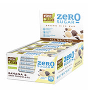 ZERO SUGAR Rice bar with dark chocolate and banana, 20x18g
