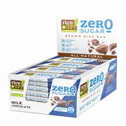 ZERO SUGAR Rice bar with milk chocolate, 20x18g