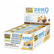 ZERO SUGAR Rice bar with dark chocolate and orange, 20x18g