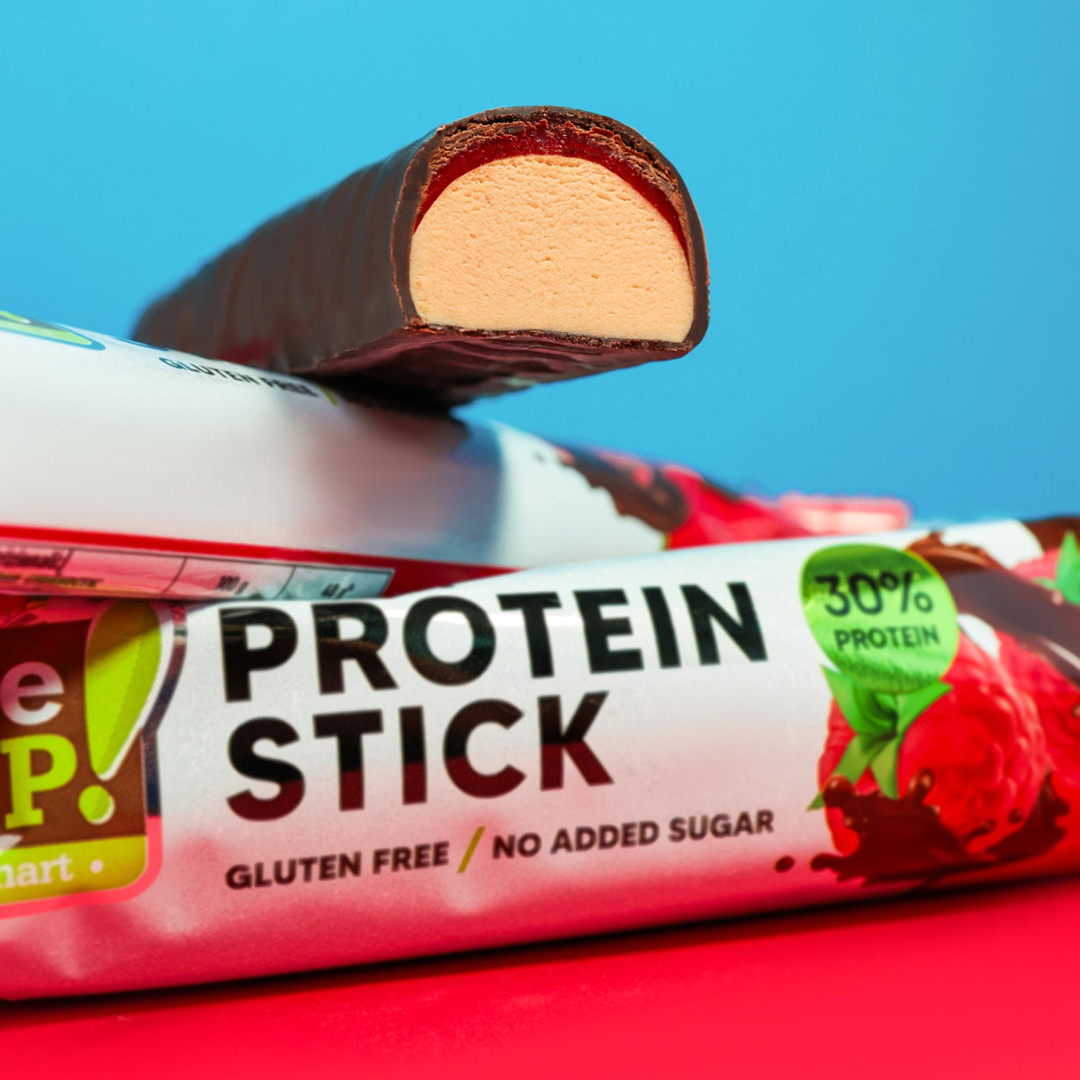 RiceUp! Protein Stick, Raspberry and Dark Chocolate, 15x40 g – fitspozone