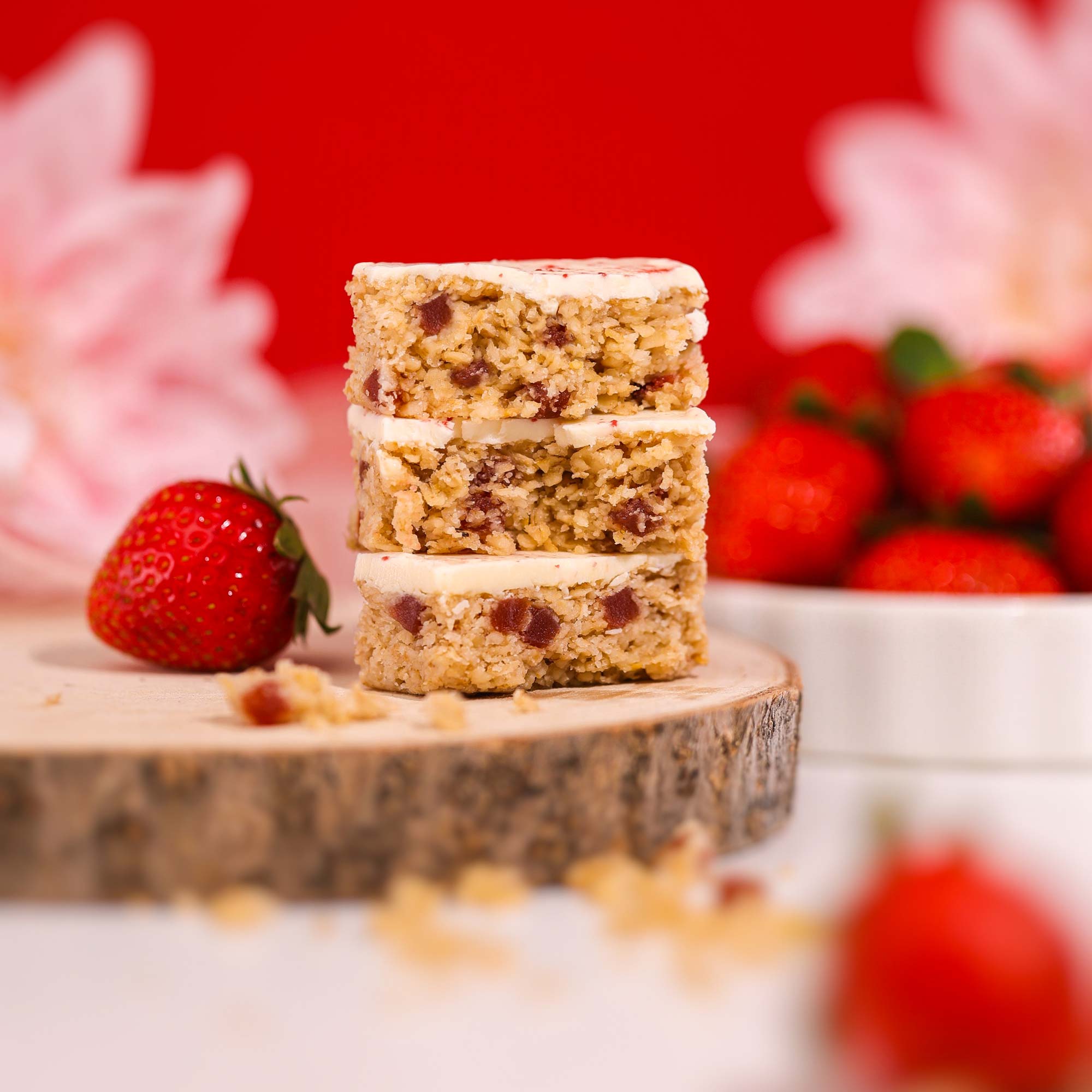 Flapjack Strawberry Cheesecake,12x90g – FitSpo Nutrition