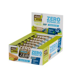 RiceUP! Gluten Free Oat Bar with Blueberry with no added sugar 12x70g