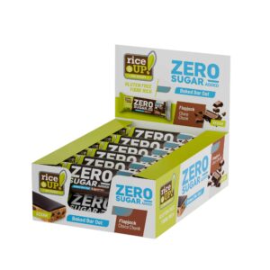 RiceUP! Gluten Free Oat Bar Choco Chunk with no added sugar 12x70g